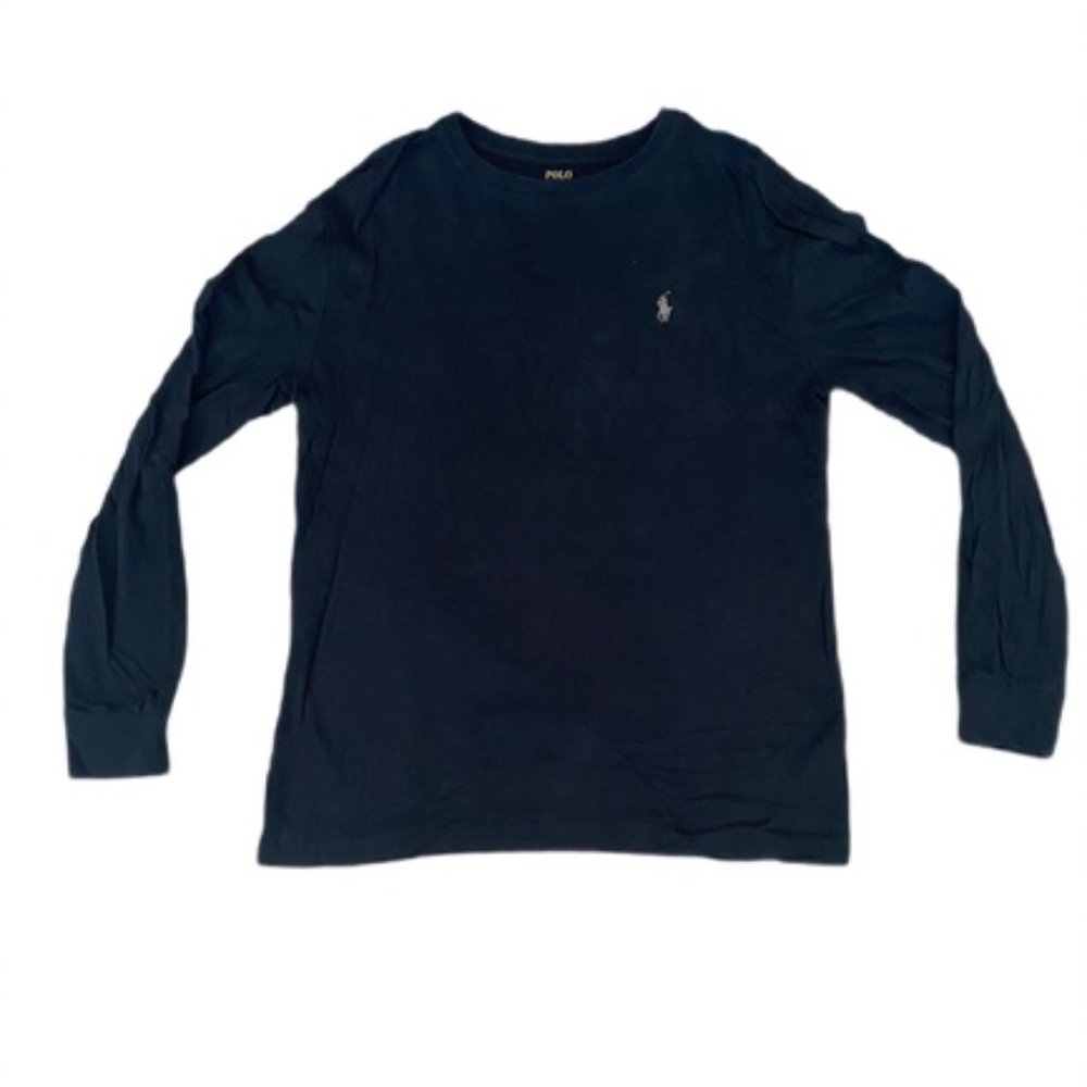 Black Ralph Lauren Polo Long Sleeve Shirt (S)